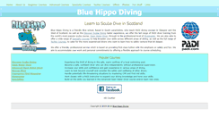 Desktop Screenshot of bluehippodiving.com